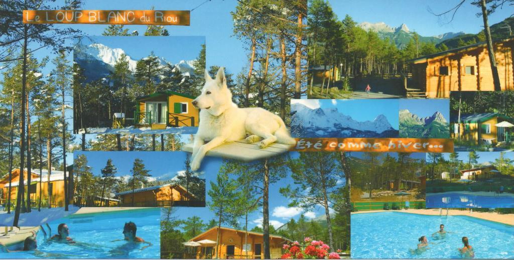Hotel Parc Residentiel De Loisir : Le Loup Blanc Du Riou Barcelonnette Zewnętrze zdjęcie